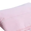 Drap plat avec point bourdon (120x180 cm - Rose Clair)