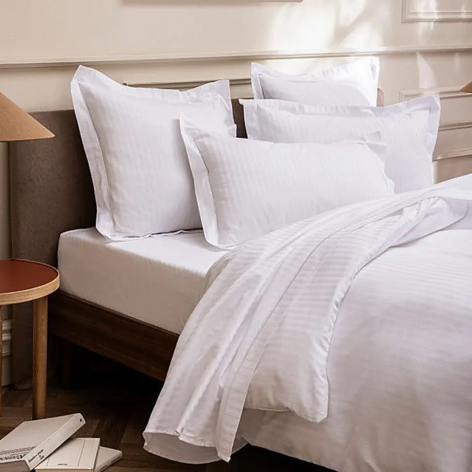 Drap plat Coton Pur Prestige 270 x 300 cm satin 120 fils