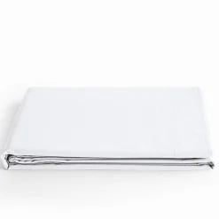 Drap plat Coton Pur Prémium 240 x 300 cm blanc 100% coton