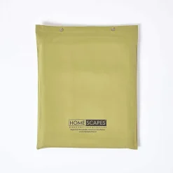 Drap plat en satin de coton égyptien 1000 fils vert olive, 240x300 cm - HOMESCAPES