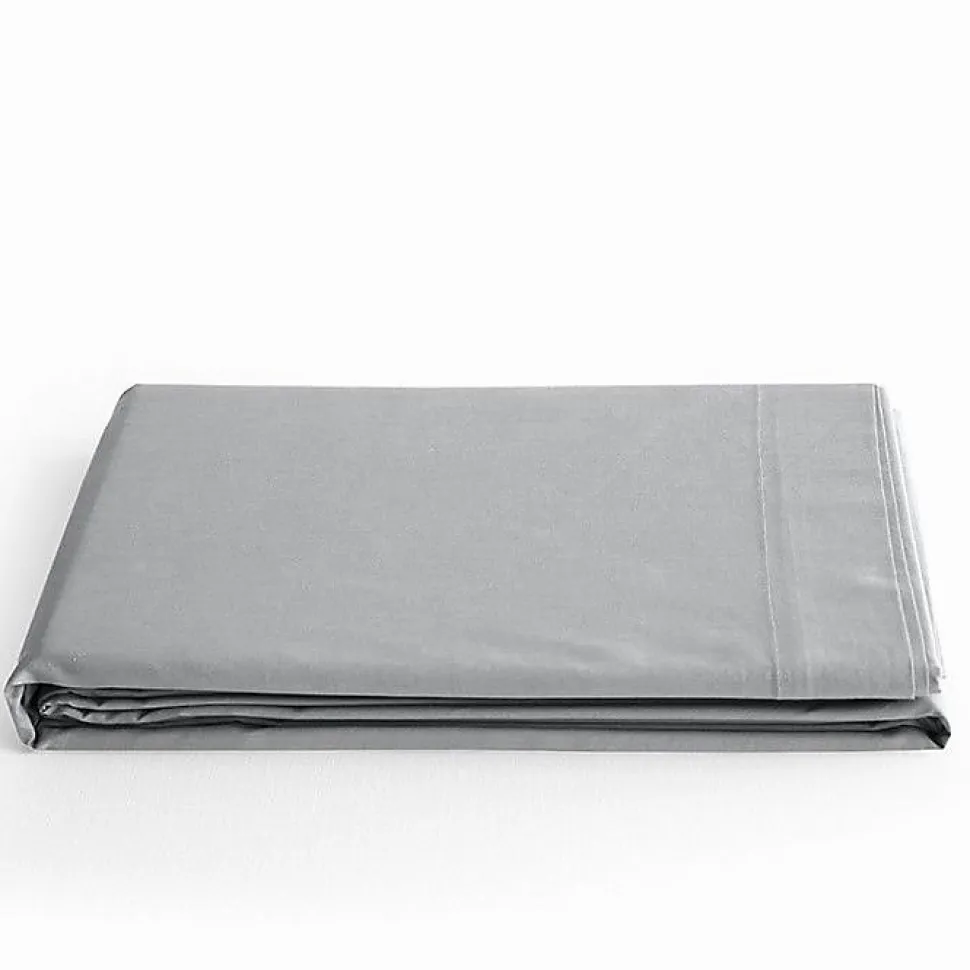 Drap plat Prémium Coton 180 x 290 Blanc
