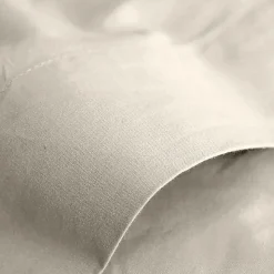 Drap plat Prémium Coton Pur 180 x 290 cm Sable