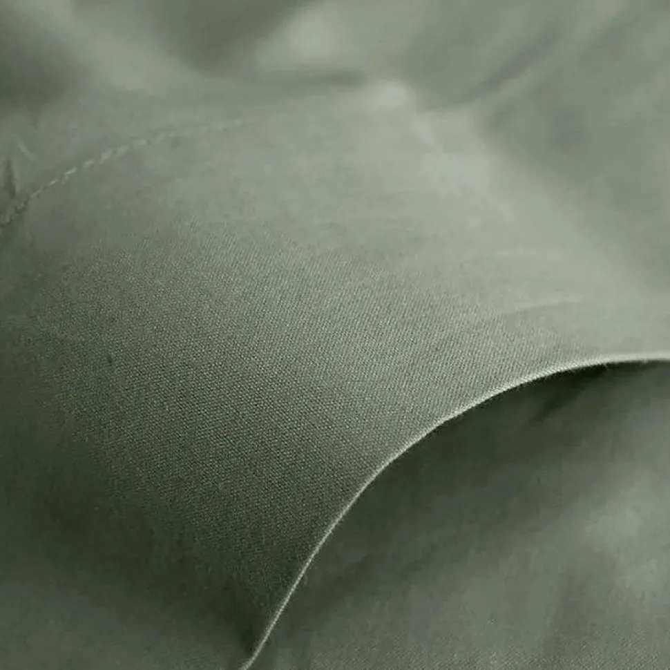 Drap plat Prémium Coton Pur 240 x 300 cm Vert fonce