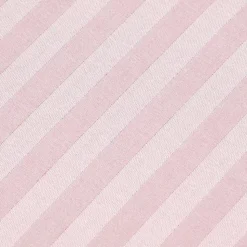 Drap plat satin rayé en coton égyptien 330 fils violet, 180x290 cm - HOMESCAPES