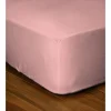 Drap-housse - LOVELY HOME - LH71631 - 160x200+25 cm - Rose