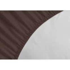 Drap-housse - LOVELY HOME - LH71600 - 140x190+25 cm - Marron