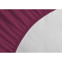 Drap-housse - LOVELY HOME - LH71617 - 90x190+25 cm - Fuchsia