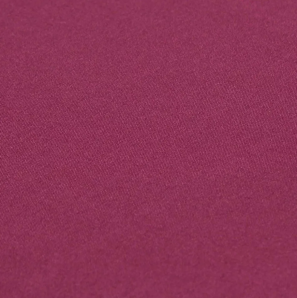 Drap-housse prune 100% coton égyptien 200 fils 90 x 190 cm - HOMESCAPES