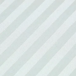 Drap-housse rayé 140 x 190 cm 100% coton égyptien 330 fils coloris bleu - HOMESCAPES