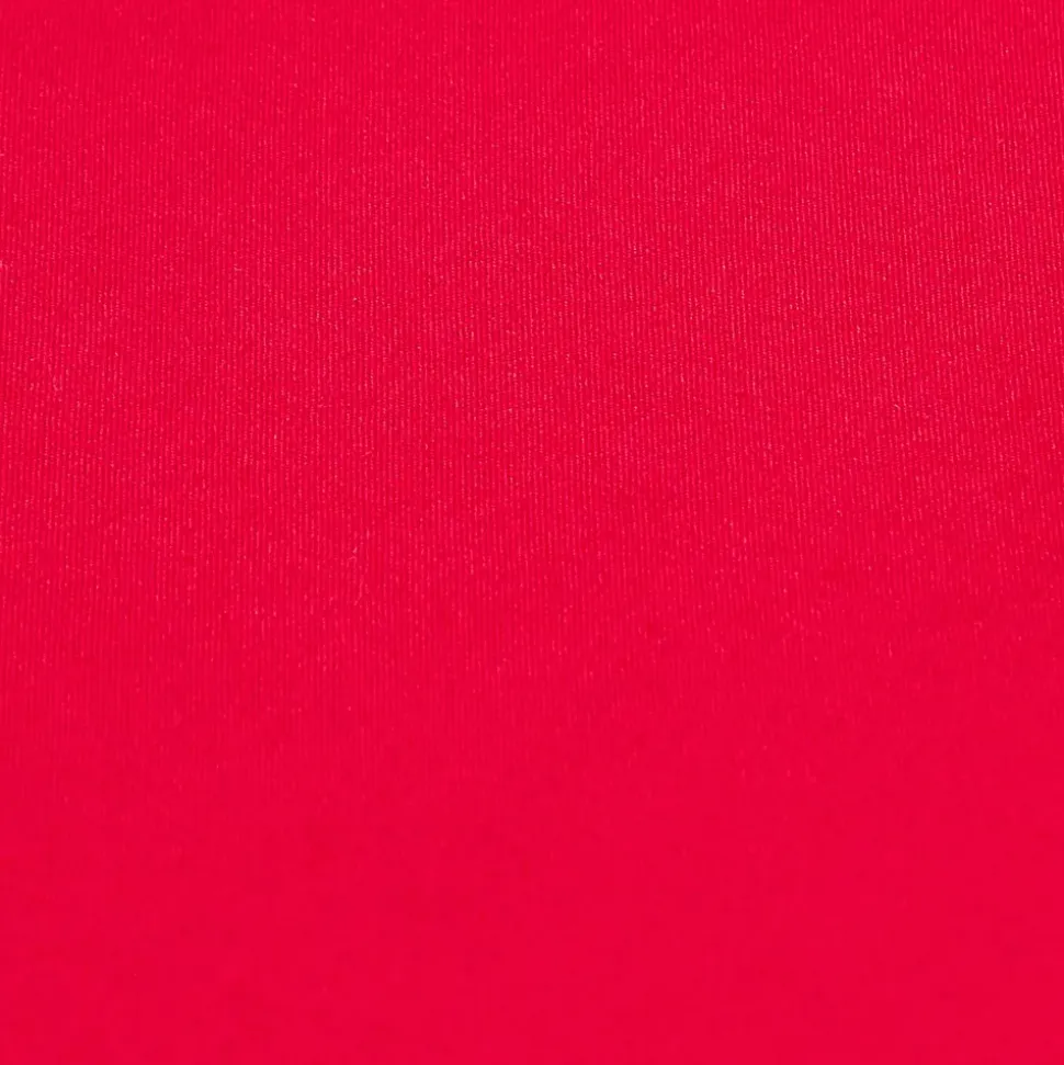 Drap-housse rouge 100% coton égyptien 200 fils 140 x 200 cm - HOMESCAPES