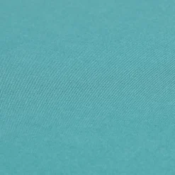 Drap-housse uni 90 x 190 cm 100 % coton égyptien 200 fils coloris sarcelle - HOMESCAPES