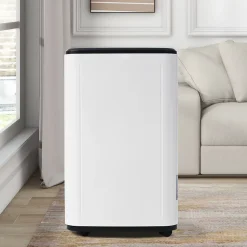 Déshumidificateur 25 L/jour pour 26 m², 3-en-1, séchage du linge, réservoir 6 L, minuterie 24 h, écran LED
