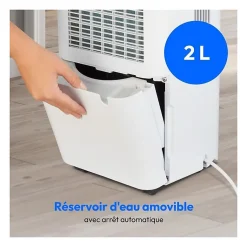 Déshumidificateur - MEDION - 12L / jour - Capacité réservoir 2L