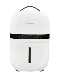 Déshumidificateur d'air BESTHERM - Nova 5L/jour, réservoir amovible, filtre à charbon actif, ioniseur intégré