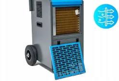 Déshumidificateur d'air industriel Hexwelt 50L/24H réservoir 5.5L absorbeur d'humidité 1 pièce.