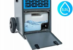 Déshumidificateur d'air industriel Hexwelt 70L/24H réservoir 5.5L absorbeur d'humidité 1 pièce.