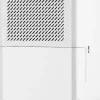 Déshumidificateur d'air 15L/Jour, Réservoir d'Eau 2,4L,avec 2 Vitesses, 4 Roulettes,pour Salon, Bureau, Salle de Bain