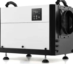 Déshumidificateur 58,5L/Jour, 2 Méthodes Drainage, 24 Minuterie, 2 Modes, Panneau de Contrôle ,Blanc