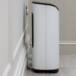 Déshumidificateur Meaco DD8L Pro 8L. Dessiccant, silencieux, basse conso. Idéal sous-sol, séchage linge & humidité.