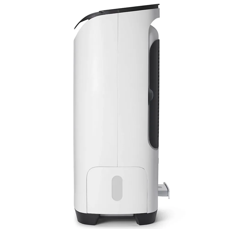 Déshumidificateur Meaco DD8L Pro 8L. Dessiccant, silencieux, basse conso. Idéal sous-sol, séchage linge & humidité.