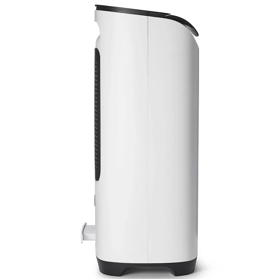 Déshumidificateur Meaco DD8L Pro 8L. Dessiccant, silencieux, basse conso. Idéal sous-sol, séchage linge & humidité.