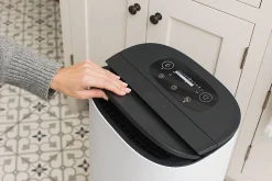 Déshumidificateur MeacoDry Arete Two 10L. Silencieux, App, HEPA, Séchage linge. Idéal 1-2 chambres.