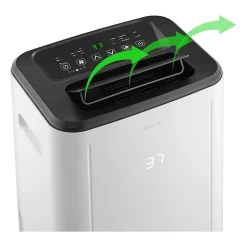 Déshumidificateur mobile intelligent - SENCOR - SDH 2028WH - 360 W - 20 L/jour - Réservoir : 6 L - 2 vitesses - Blanc