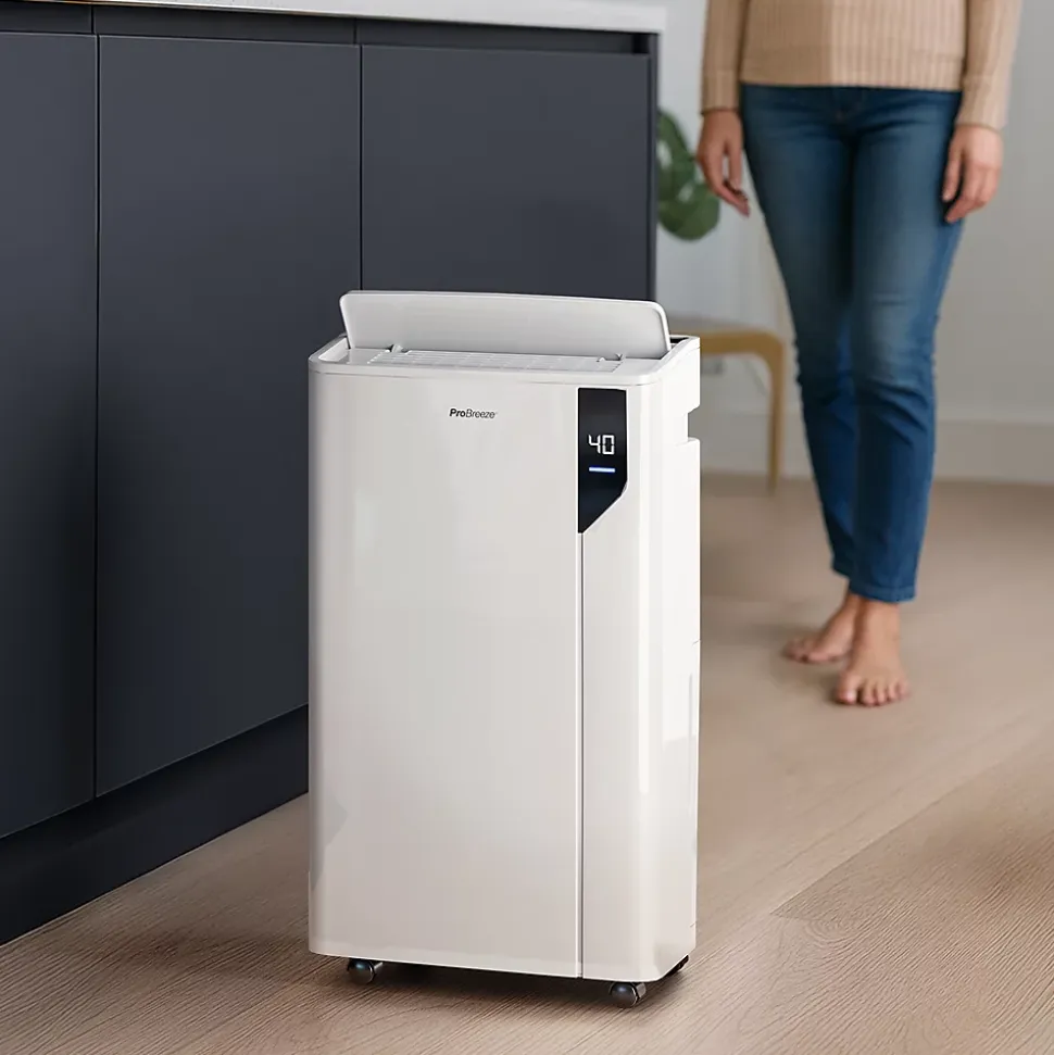 Déshumidificateur Pro Breeze 20L Premium avec mode linge à un clic et contrôle via application intelligente
