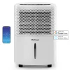 Déshumidificateur Pro Breeze 12L avec humidistat intégré et contrôle via application intelligente