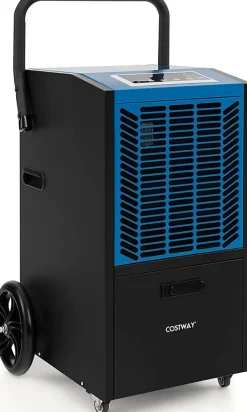 Déshumidificateur Professionnel 66L/Jour, Déshumidificateur Industriel pour Pièces jusqu'à 418 m²