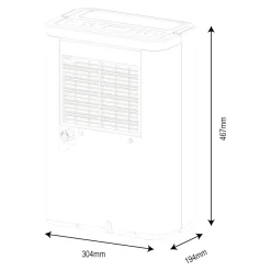 Déshumidificateur Blyss WDH-316DB 16L/J