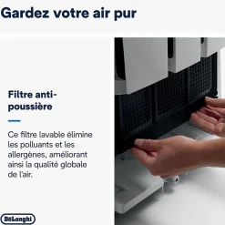 Déshumidificateur Delonghi DD233P 30L/J 60m²