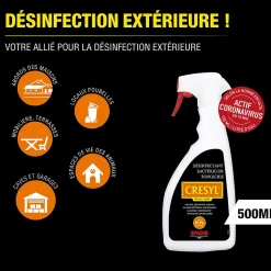 Désinfectant bactéricide fongicide Cresyl Spado 500ml