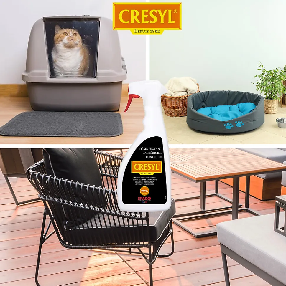 Désinfectant bactéricide fongicide Cresyl Spado 500ml