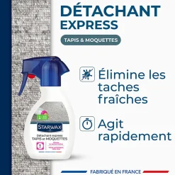 Détachant express tapis et moquette Starwax 250ml
