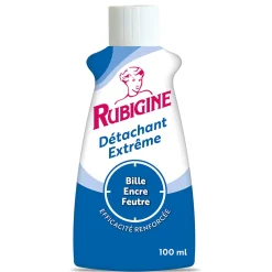 Détachant extrême bille, encre, feutre Rubigine 100ml