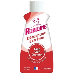 Détachant extrême sang, oeuf, chocolat Rubigine 100ml