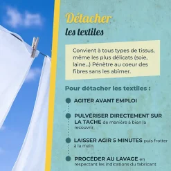 Détachant textile fiel de bœuf Starwax The fabulous 500ml