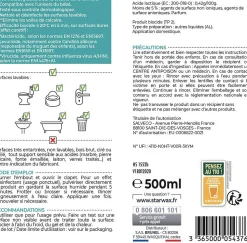 Détartrant désinfectant sanitaires Starwax 500ml