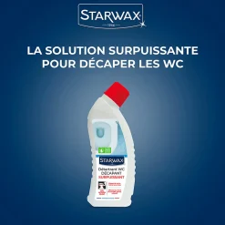 Détartrant gel WC bec directionnel Starwax 750g