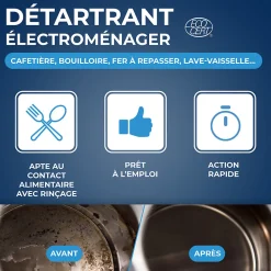 Détartrant électroménager Ecocert 1L Starwax