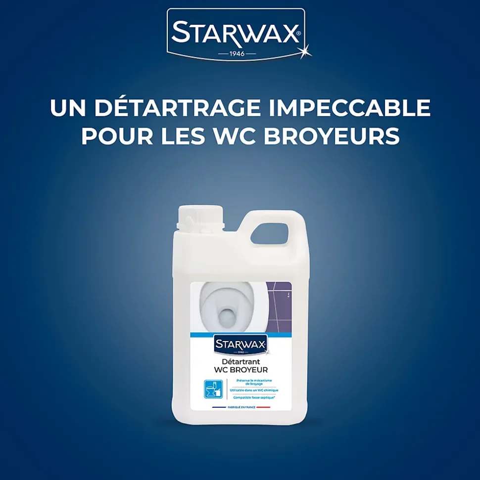 Détartrant pour WC broyeurs Starwax 2L