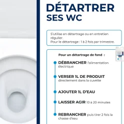 Détartrant pour WC broyeurs Starwax 2L