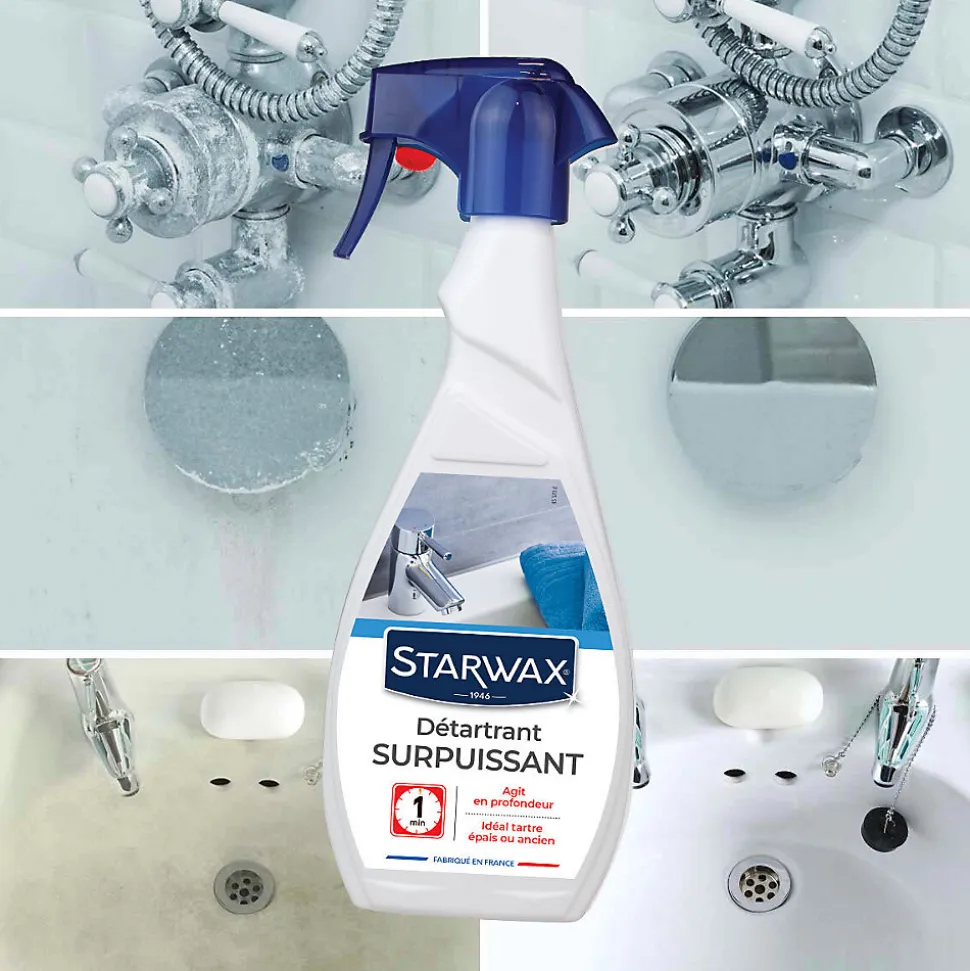 Détartrant surpuissant Salle de bains Pulvérisateur
