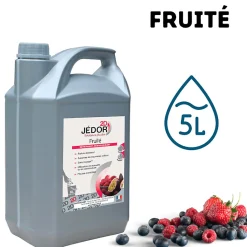 Détergent Jedor 2D sans rincage - Bidon 5l - Parfum Fruité