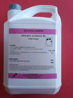 Détergent surodorant 2D Anti-trace - POMME 5L