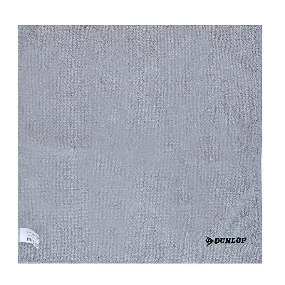 DUNLOP Chiffon Microfibre 35x40cm 300gsm - Nettoyage Humide & Sec, Lavable & Réutilisable, Haute Absorption, Entretien Auto