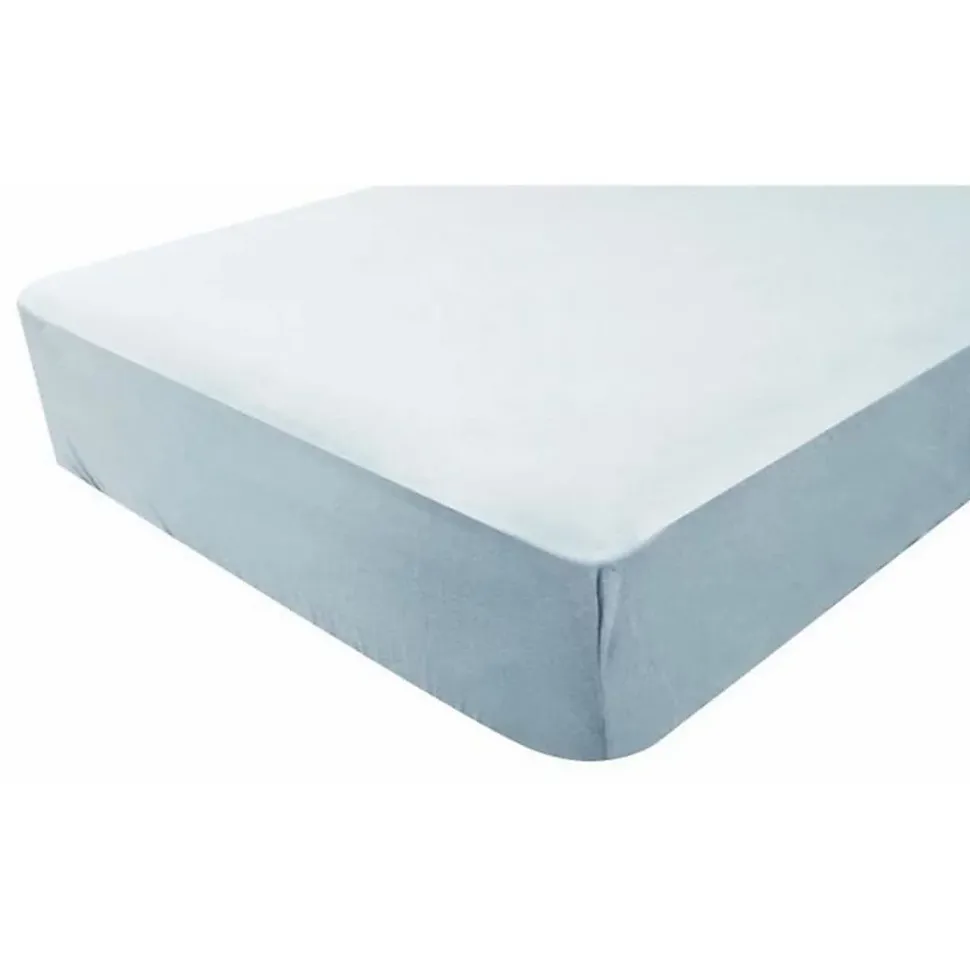 Duo de draps housse en jersey (70x140 cm - Gris Perle)