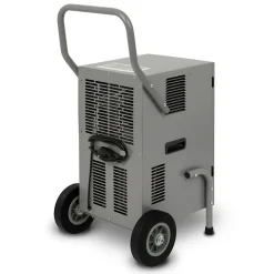 EBERTH Déshumidificateur d'air professionnel de chantier, capacité 50L / jour, réglable par pas de 1% de 20% à 90% RH