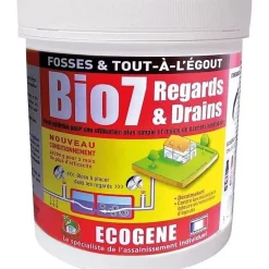 ECOGENE Bio 7 regard et drain - 4x200 g